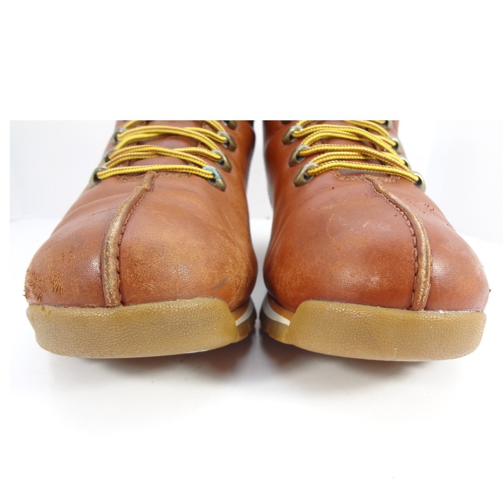 Timberland Splitrock Hiker Mens 10 Brown Leather Mid Top Hiking Boots Lug Soled - Picture 4 of 14